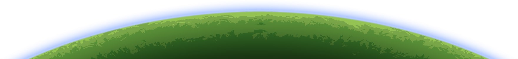 Horizonte planetário de Floresta de Cogumelos
