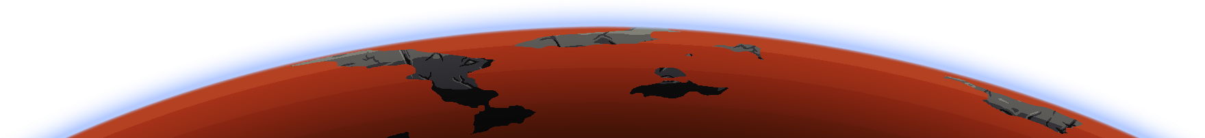 Horizonte planetário de Lava