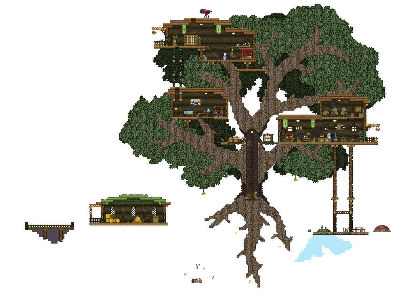 Mapa de Casa na Árvore