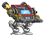 Pernas MM4-AP Vespa em um mecha completo