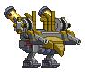 Corpo de Mecha Campeão-00 em um mecha completo