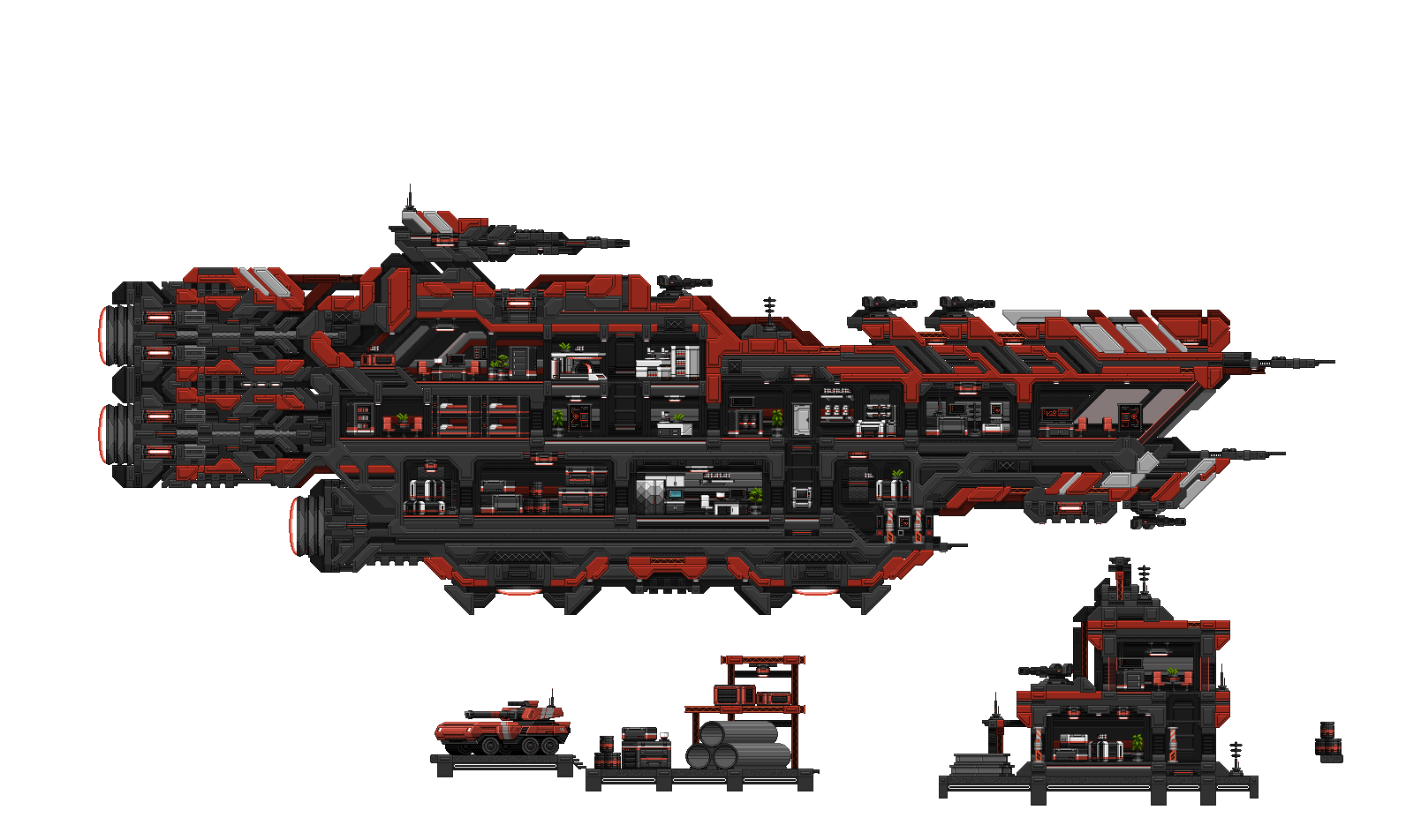 Mapa de Nave Exousiana