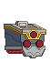 Animação isolada de Corpo de Mecha Kabuto