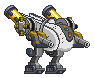 Corpo MM4-A Vespa em um mecha completo
