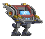 Propulsores de Mecha Elegantes em um mecha completo
