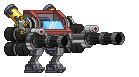 Braço Direito de HMG Pandemonium em um mecha completo