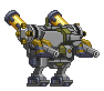 Corpo de Mech M7 Lutador em um mecha completo