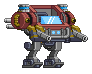 Propulsores de Controle em um mecha completo