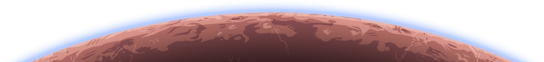 Horizonte planetário de Deserto