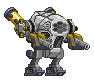 Protótipo de Corpo de Thelusian em um mecha completo