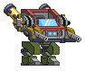 Pernas de Pavio Destemidas em um mecha completo