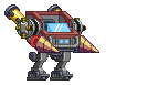 Braço de Broca de Zerchesium em um mecha completo