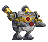 Corpo de Mecha Kabuto em um mecha completo