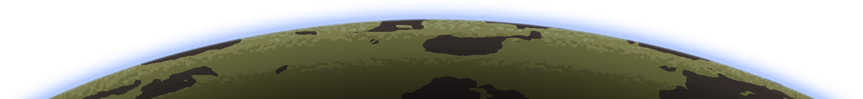 Horizonte planetário de Floresta Tropical