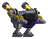 Corpo de Mech Visage em um mecha completo
