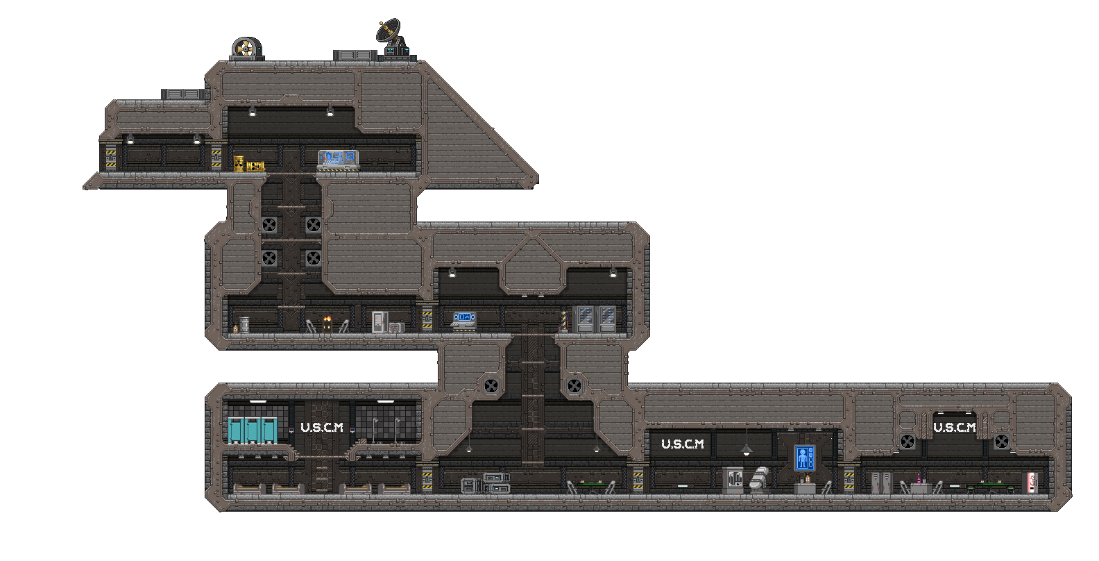 Mapa de Bunker U.S.C.M.