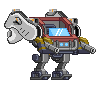 Propulsores MM4-A Vespa em um mecha completo