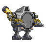 Corpo de Mecha de Orbe em um mecha completo