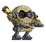 Corpo de Mecha Ardiloso em um mecha completo