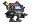 Sabre Pirotécnico Rho XS em um mecha completo