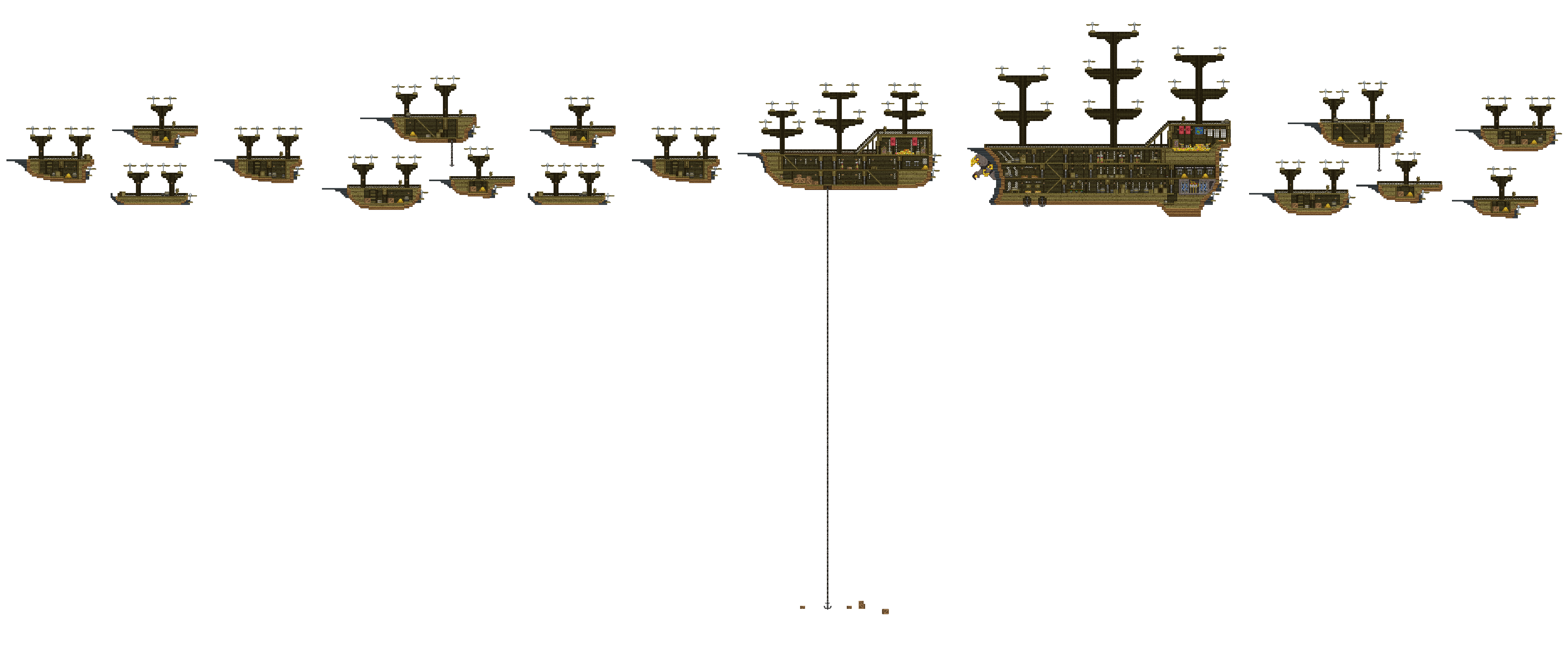 Mapa de Frota de Saqueadores Avian