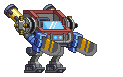 Braço Quebra-Espada em um mecha completo