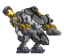 Corpo de Mech Camuflado em um mecha completo