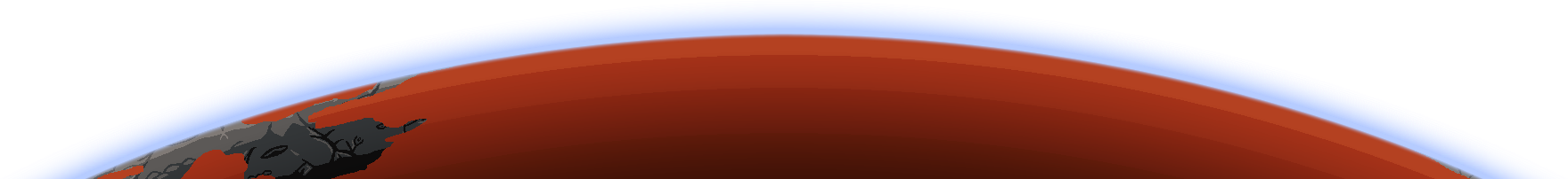 Horizonte planetário de Lava