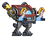 Controlador de Boneco Falanx em um mecha completo