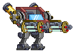 Lançador A-60 Replicador em um mecha completo