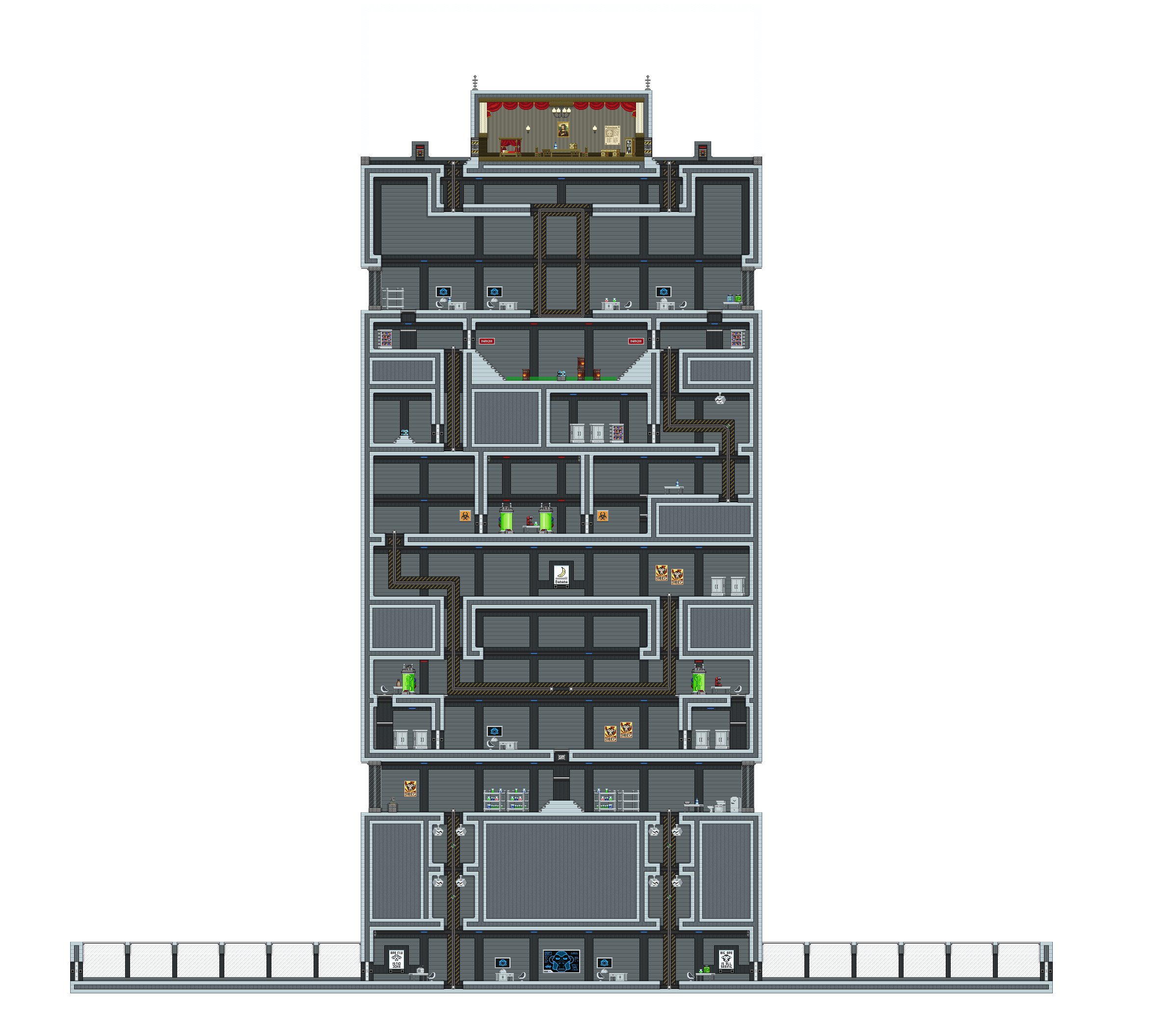 Mapa de Base Militar da Miniknog