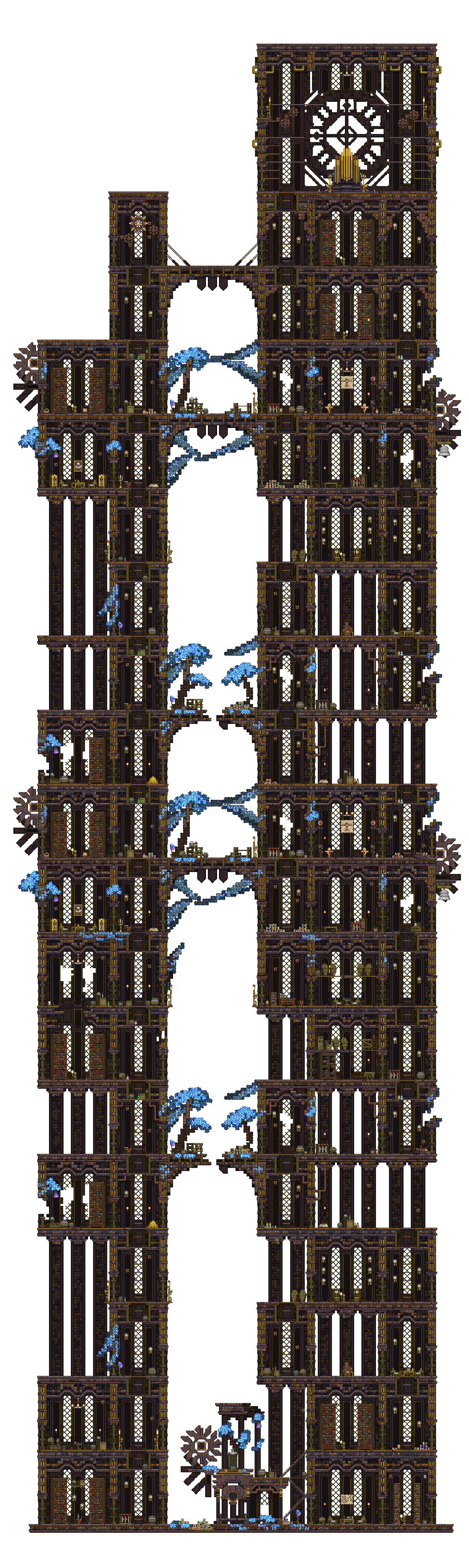 Mapa de Torre do Relógio Antiga