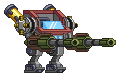 Braço de Mecha de Fusão em um mecha completo