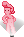 Animação de Dançarino Holográfico Rosa