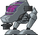 Cena de Mech de Combate Sergal Sem Núcleo