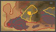 Cena de Mapa do Território de Marte