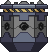 Cena de Pod de Mecha Vazio