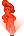 Cena de Dançarino Holográfico Vermelho
