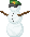 Cena de Boneco de Neve