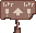 Cena de Placa de Instrução Enferrujada