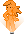 Cena de Dançarina Holográfica Laranja
