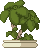 Cena de Árvore Bonky em Vaso