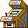 Cena de Máquina Arcade Amarela