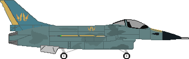 Cena de Loyalist F-16 Fighting Falcon.