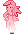Cena de Dançarina Holográfica Rosa