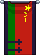Cena de Bandeira do Exército de Libertação Jiangshi