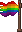 Cena de Bandeira Inkling de Orgulho Gay