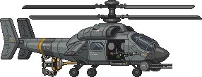 Cena de Helicóptero de Ataque Sika Reaproveitado (Licenciado)