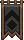 Cena de Estandarte Glitch Escuro Grande