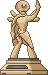 Cena de Estátua de Rhadeis